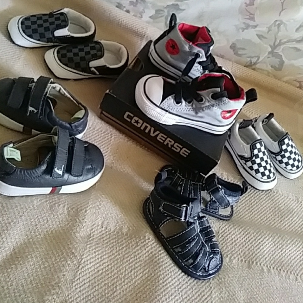 Baby Boy Shoes Lot